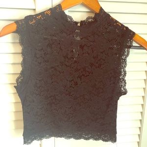 Bebe Lace Top